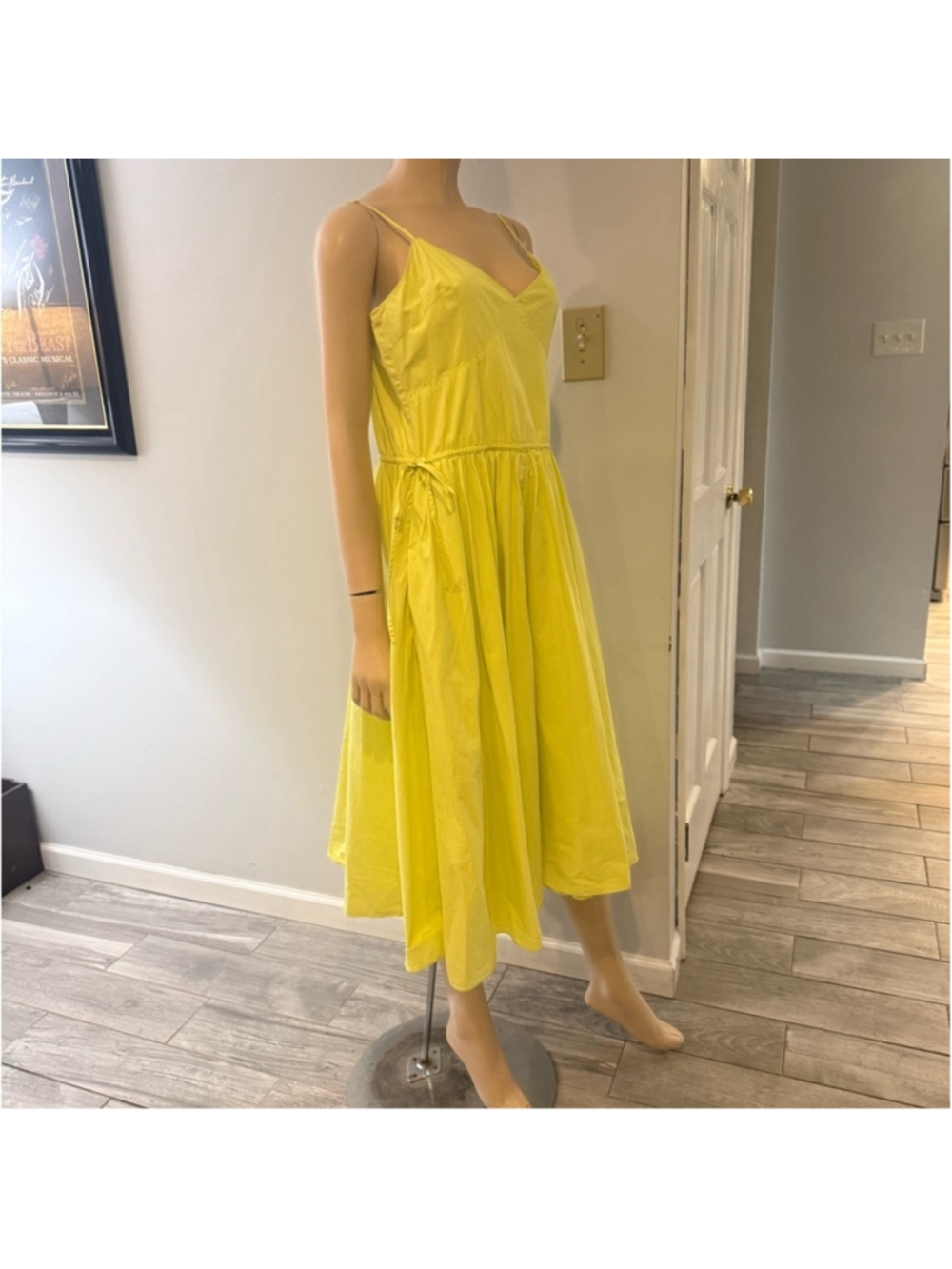 Jason Wu Collective Midi Dress, Yellow - Picture 9 of 12